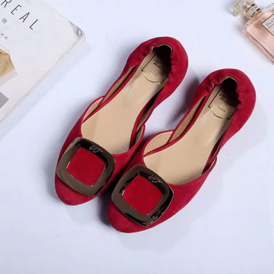 RV Shallow mouth flat shoes Women--030
